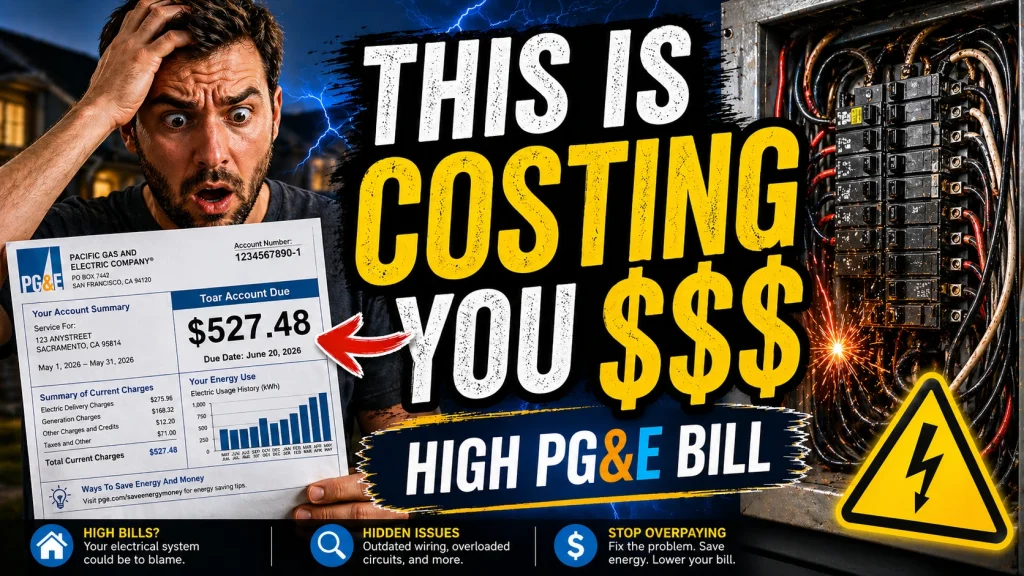 Why is My PG&E Bill So High? How Your Home's Electrical System May Be Costing You More why is my pg&e bill so high explained
