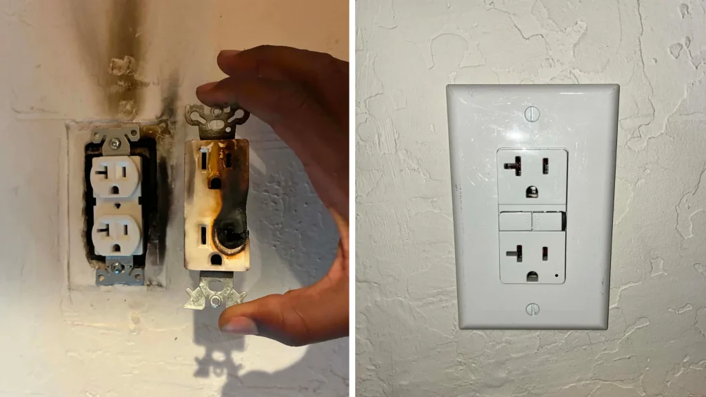 burnt outlet fix in citrus heights california stones electric