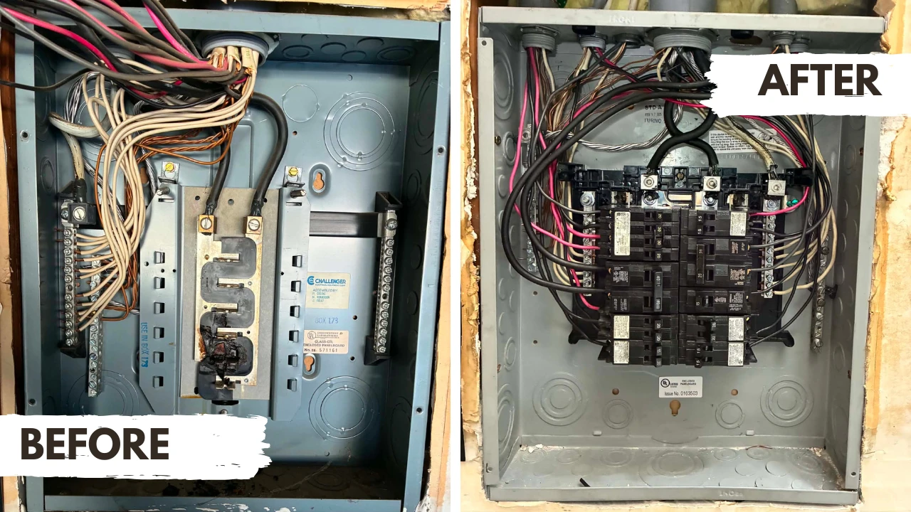 electrical panel repair in citrus heights